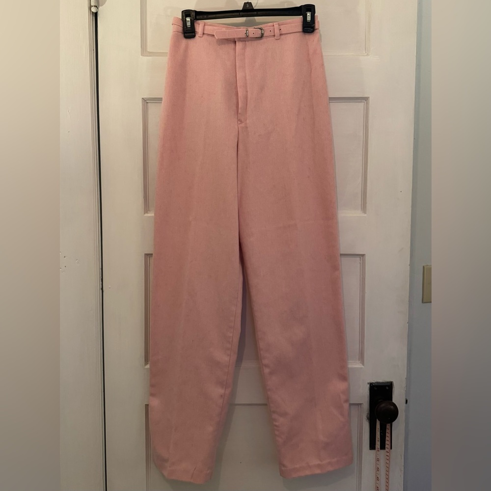 Pink trousers